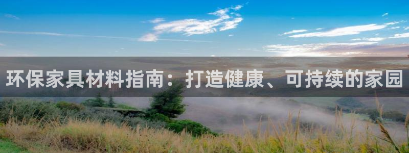 杏耀如何注册：环保家具材料指南：打造健康、可持续的家园