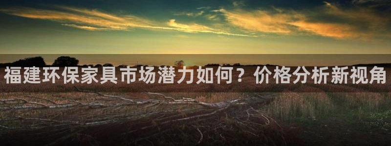 杏耀注册线路：福建环保家具市场潜力如何？价格分析新视角