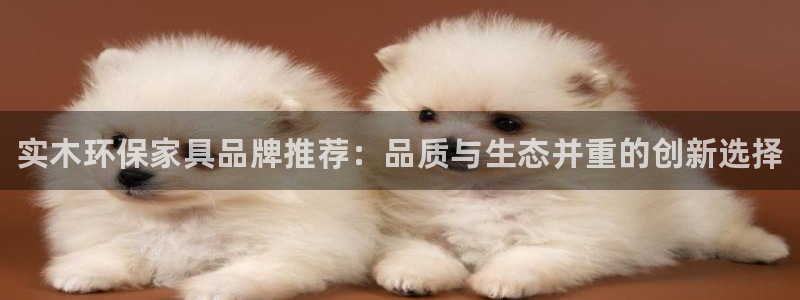 杏耀平台代理注册多少钱：实木环保家具品牌推荐：品质与生态并重